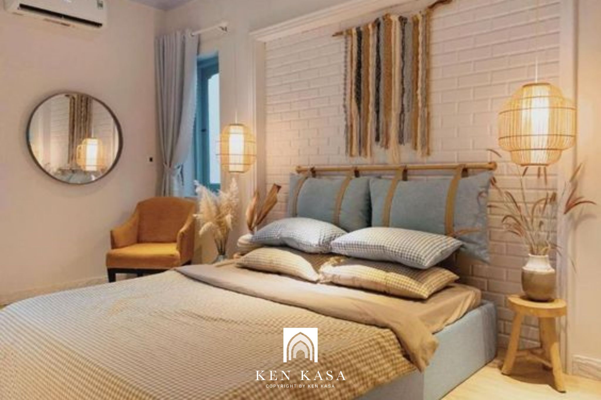 tiêu chuẩn thiết kế phòng homestay về màu sắc và ánh sáng